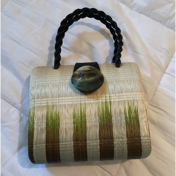 VIZA purse-one of a kind-gorgeous-new w/o tag-summer time-smoke/pet free home - Picture 4 of 10